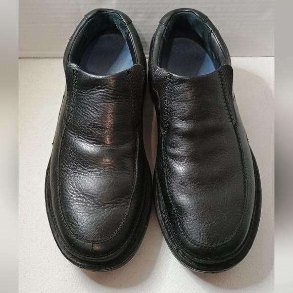 Drew Men\'s Bexley Black Leather Slip-On Shoes Size 9.5 main image 5